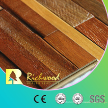 Revestimento laminado afiado encerado hickory da textura da madeira por atacado